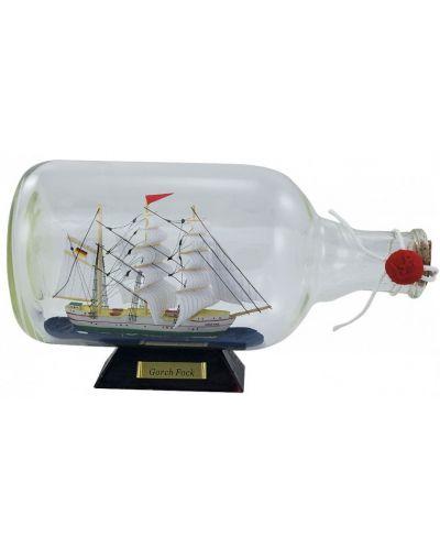 Καράβι σε μπουκάλι Sea Club - Gorch Fock, 27.5 x 15 cm - 1